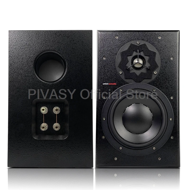 6.5 Inch 100W High Power Household Bookshelf Speaker Professional Card Package Audio HiFi Fever Front Passive Monitor Speaker