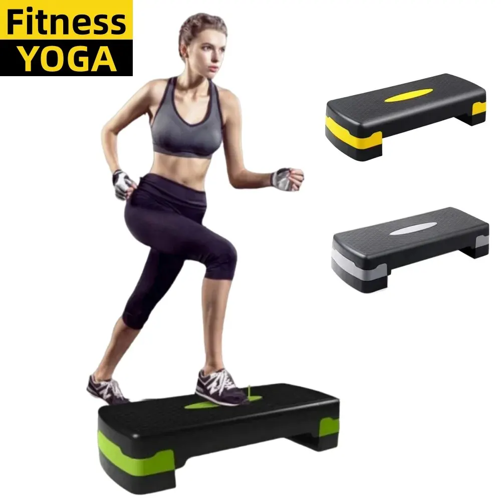 Fitness Steppers Non-slip Cardio Yoga Pedal Home Sports Balance Gym Workout Rhythmic Pedals Aerobic Step Fitness Gym Walking