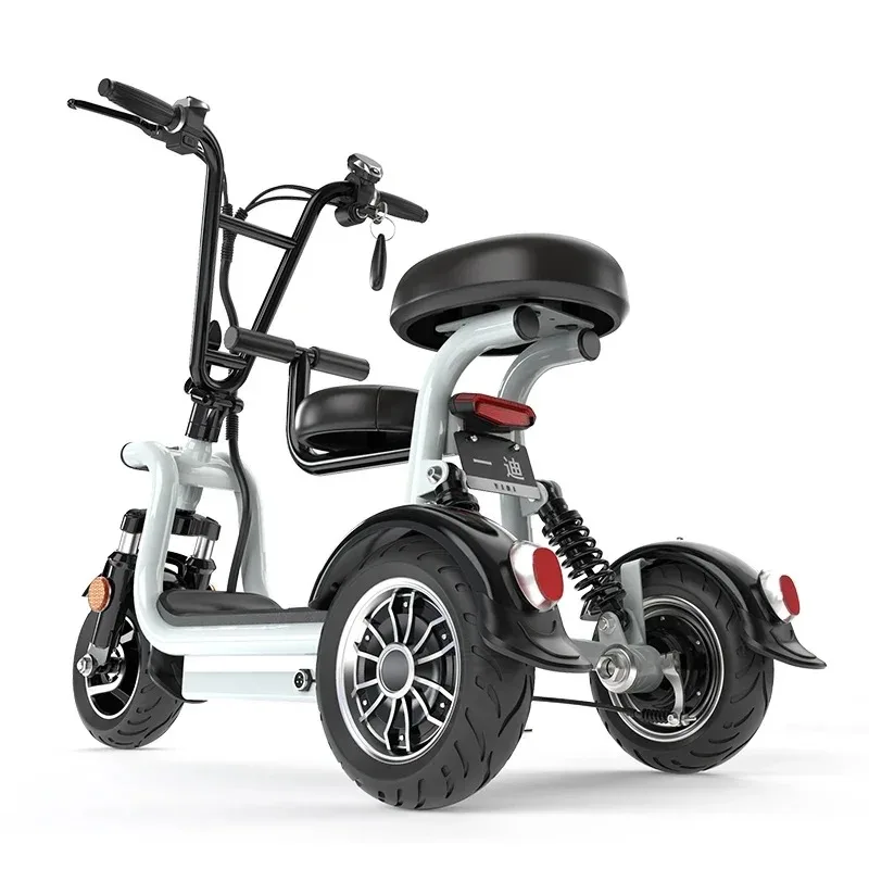 3 Wheel Electric Tricycle 48v 400w E Bike Folding Electric Bike 2026