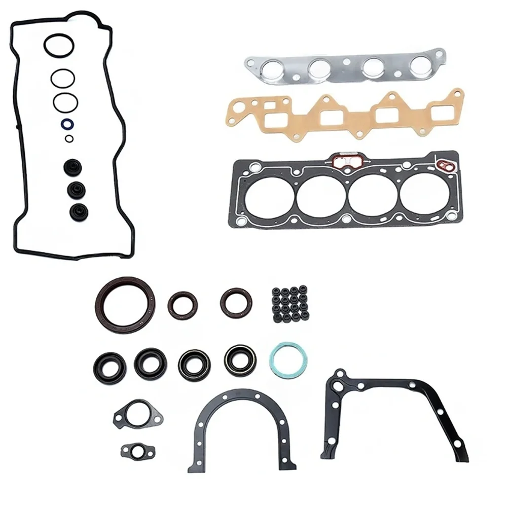 Set Perbaikan Mesin Lengkap dengan Kit Gasket untuk TOYOTA CARINA CELICA COROLLA 0411116120 1.6L 1.6 L T L4 GAS 4A-F 4A-FE 1987-1995