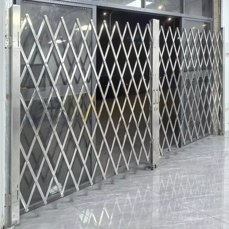 Factory Direct Stainless Steel Retractable Safety Fence for Workshop & Construction Isolation