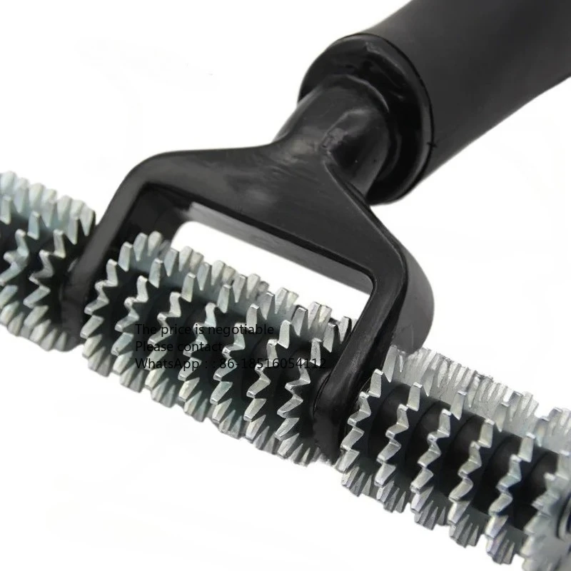

Splicing roller carpet flattening teeth tool