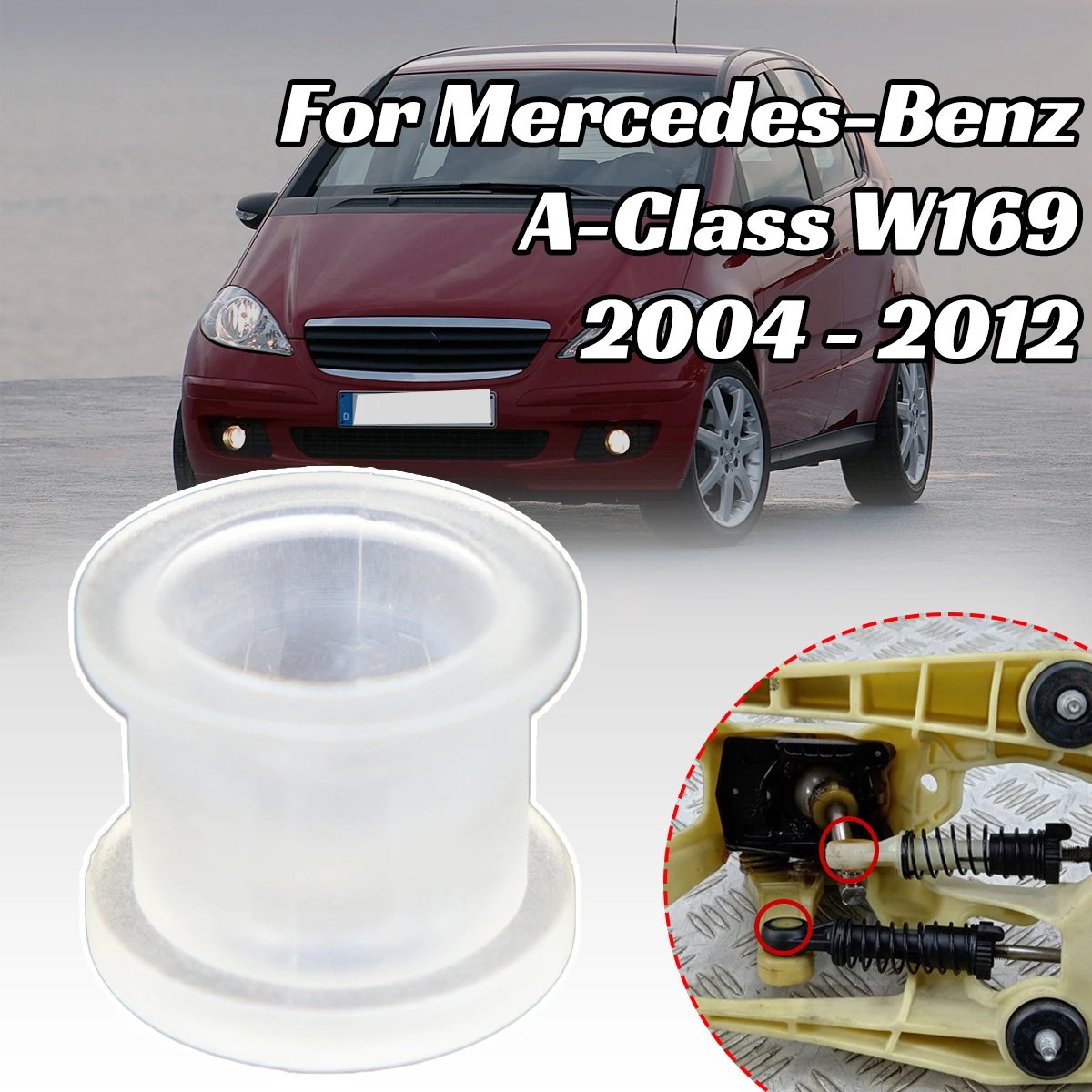 

Gear Shift Cable Linkage Bushing For Mercedes-Benz A-Class W169 Shifter Lever Connect End Collect Adjuster Selector 2004-2012