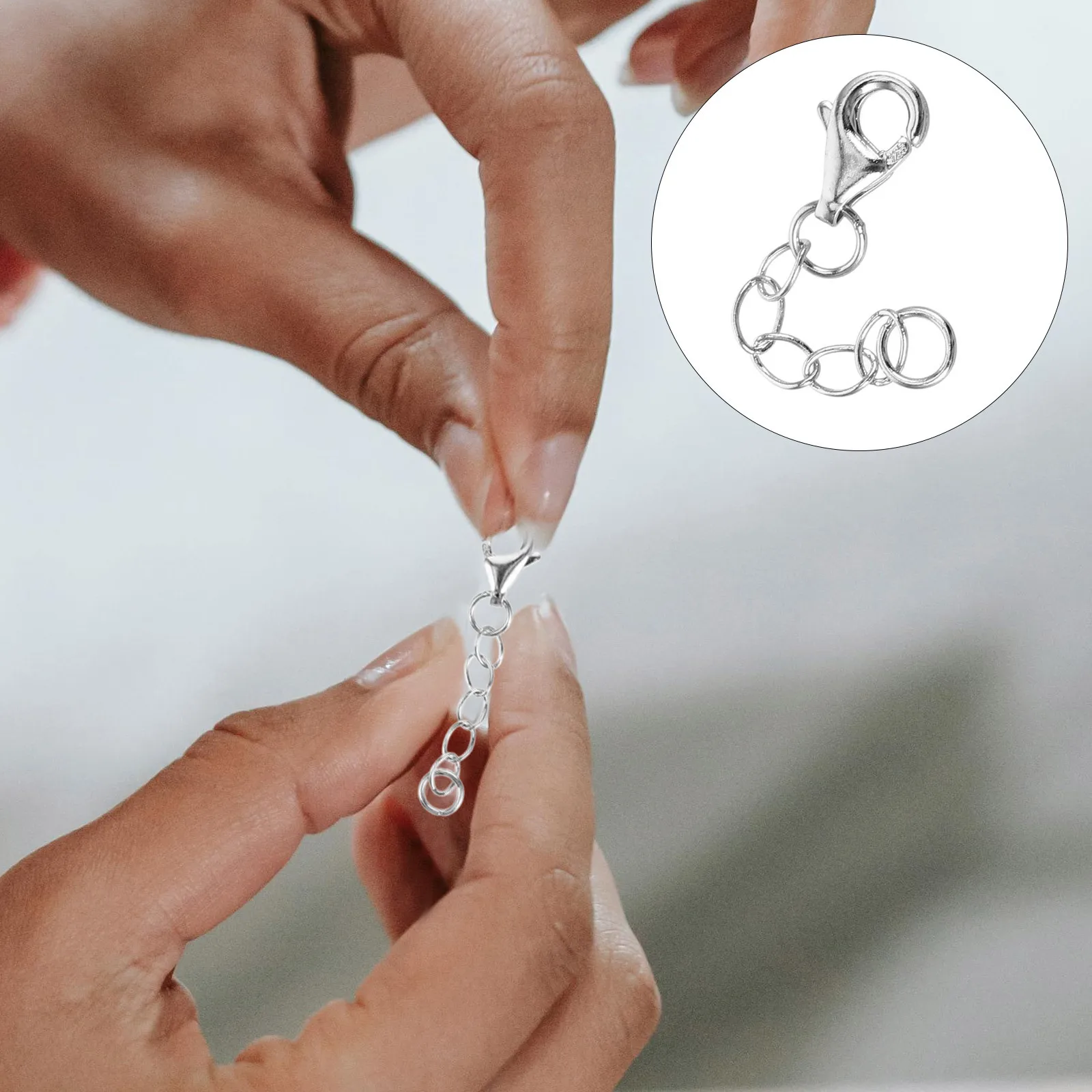 

Adjustable Extension Chain For Diy Jewelry Making Necklace Extender Chains Bracelet Accessories Craft Supplies Jewelry