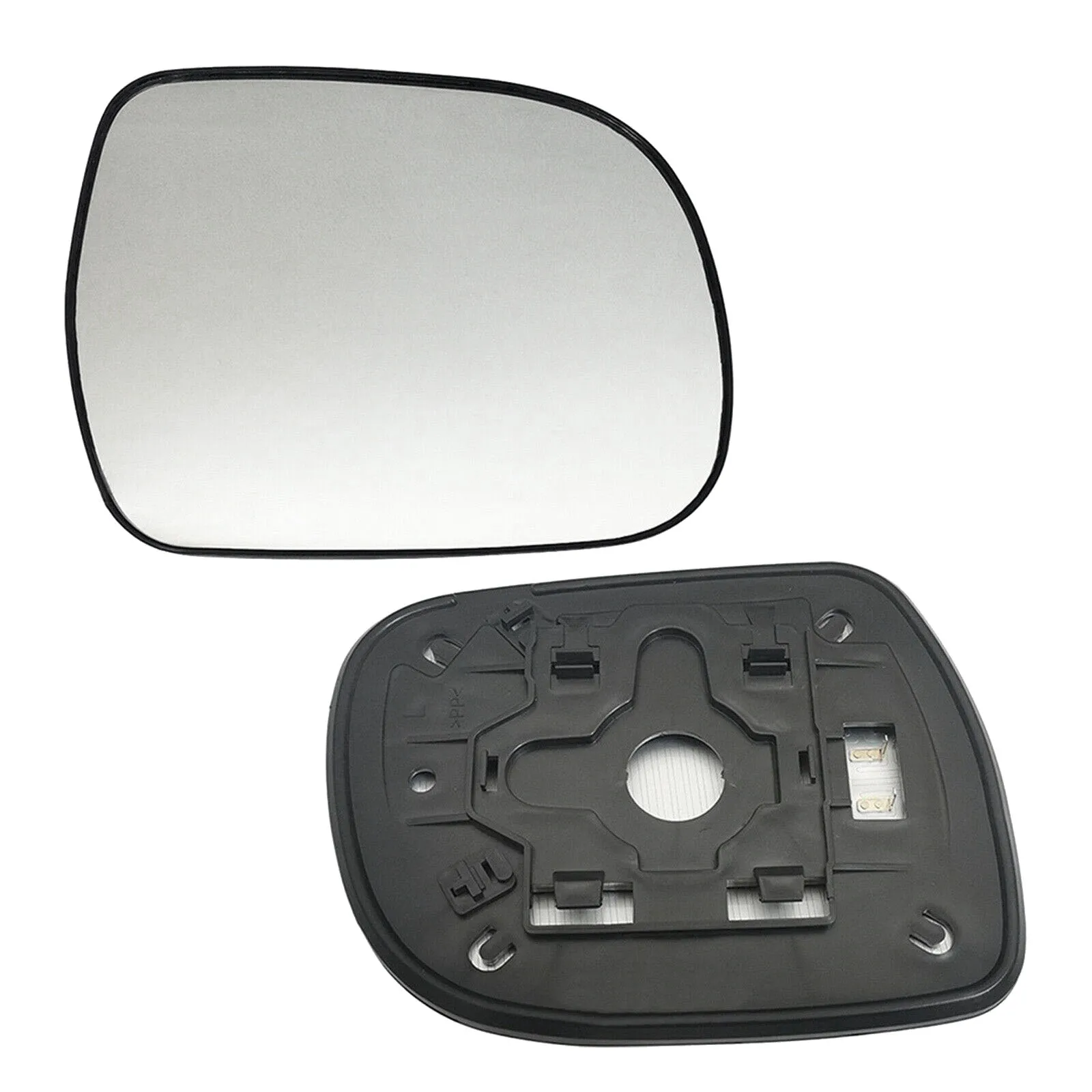 Right Door Wing Side Mirror Glass Heated with Backing Plate for Lexus RX 2003 - 2008 Toyota Hilux 2005 - 2010