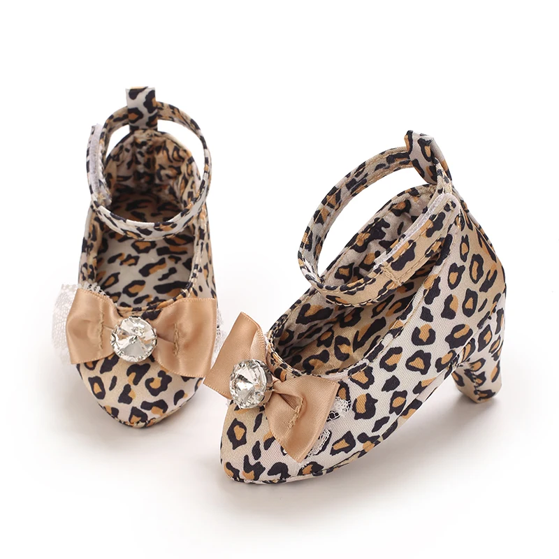 0-12 Monate Baby Mädchen Prinzessinnen-Schuhe mit Diamantschleife, Weiche Sohle, Erste Schritte Schuhe für Kleinkinder – Detail 34