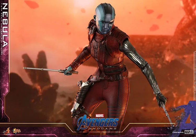 HOTTOYS MMS534 1/6 Collectible Nebula Avengers: Endgame Volledige Set 12 inch Vrouw Soldaat Action Figure Model Fans Geschenken