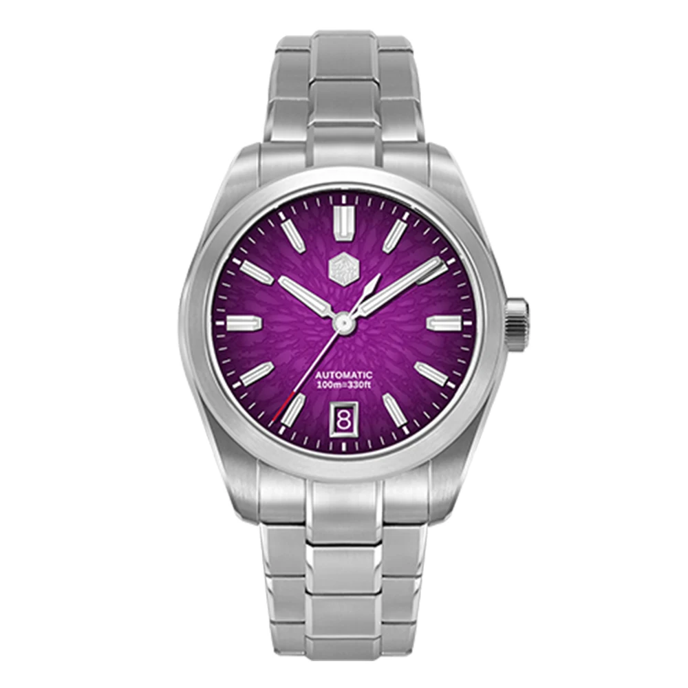 San Martin Originele GADA 36/39/42mm JianZhan Wijzerplaat Mannen Horloge Miyota 9015 Self-Wind BGW-X1 10Bar Saffier Reloj SN0144GS/X/L-3/4