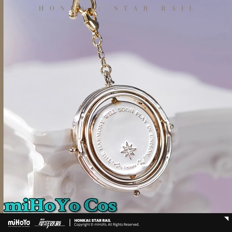[Genuine] Robin Metal Pendant miHoYo Game Honkai Star Rail Cosplay Chain Pendant Necklace Anime Cartoon Accessories Necklace - Image 5