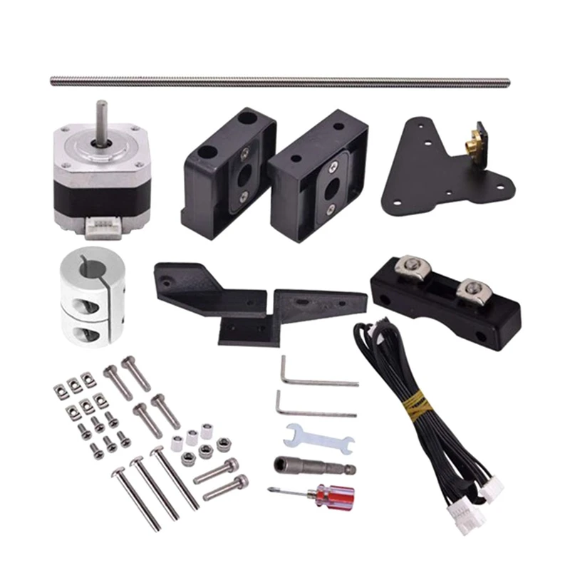 

Dual Z Axis Leading Screw Rod Upgrade Kit 3D Printer Accessories With Stepper Motor Replacement For Creality Ender 3