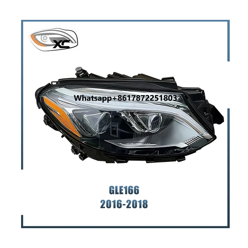 

Suitable for 2015-2018 MercedesBenz LED Headlights GLE300d GLE320 GLE350 GLE400 GLE450 AMG GLE166 W166 LED Headlamp Assembly USA