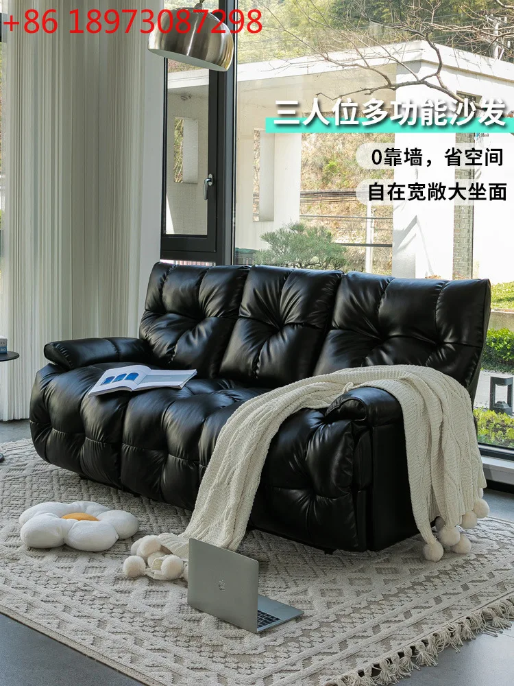 Home living room viewing massage chair function sleepable lazy sofa