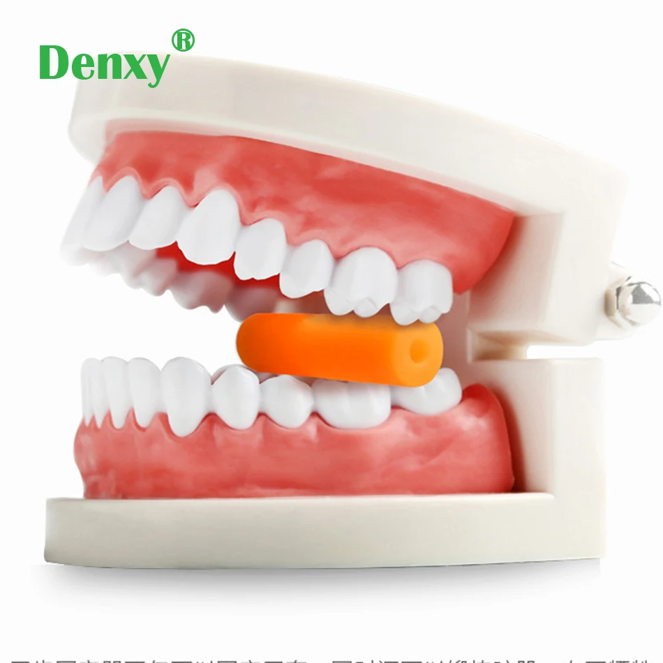 Denxy 6Pcs/3box Dental Teeth Chew Tooth Aligner Chewies Aligner Tray Seaters Teether Orthodontic Silicone Stick Perfect Smile