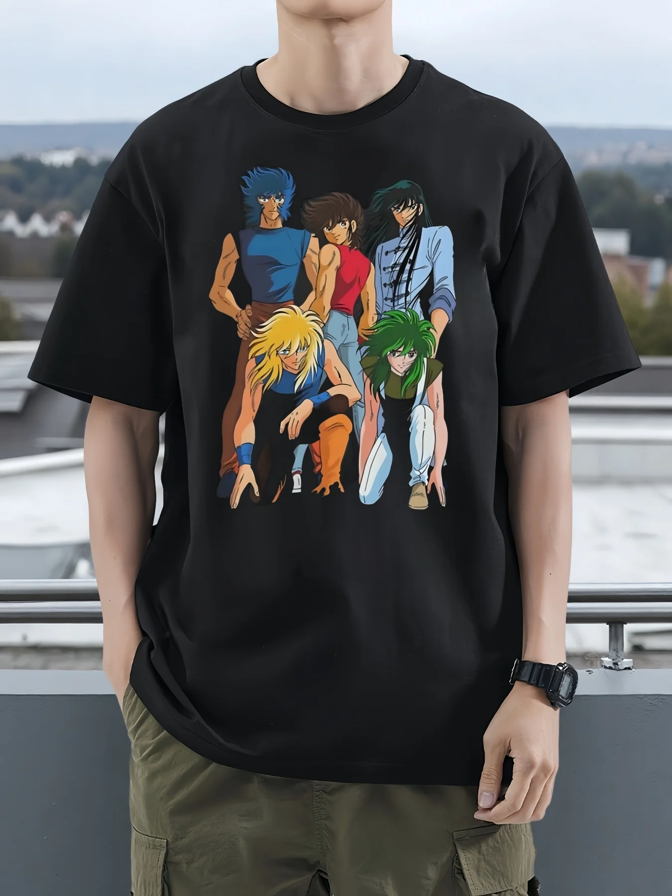 聖闘士星矢 青銅聖闘士Ｔシャツ/ブラック-S Amazon.co.jp: XLサイズ聖闘士星矢Tシャツ 北米輸入品 日本未