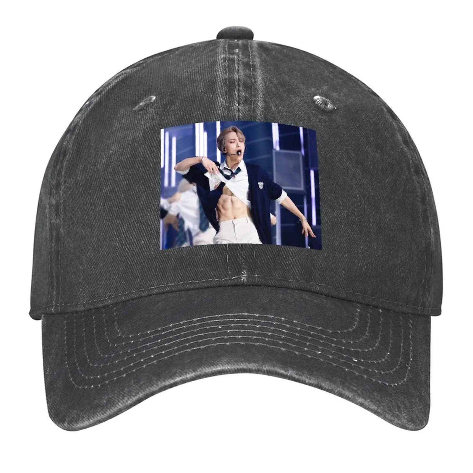 

Ateez Seonghwa Baseball Cap hats on offer Golf Hat Fashion Beach Horse Hat Golf Men Women's