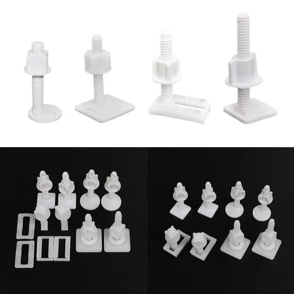 1Pair Seat Cover Plate Replacement Toilet Seat Repair Screws Bathroom Accessories Seat Fittings Lid Hinge Repair Bolts Universal