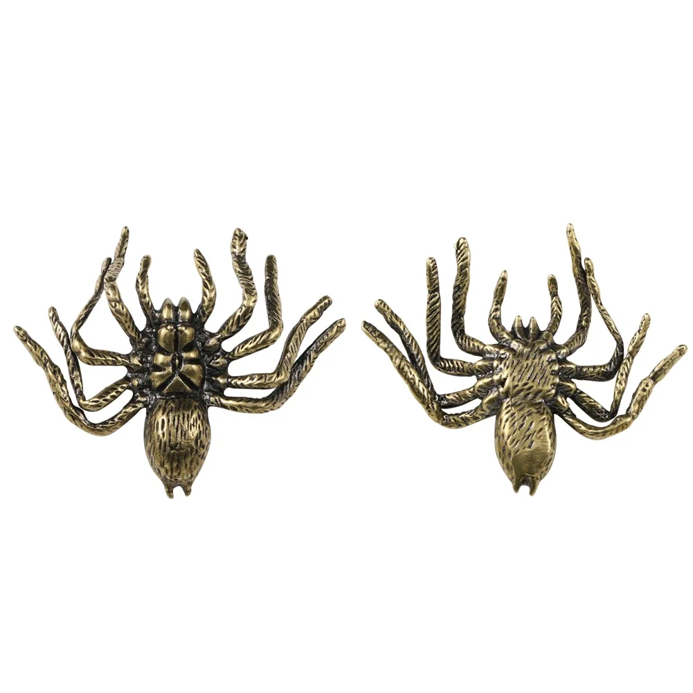 Figurines Spider 6.5x4.6cm Thoughtful Valentine\'s Day Anniversary Bedroom Birthday Bookshelves Brass Collectible