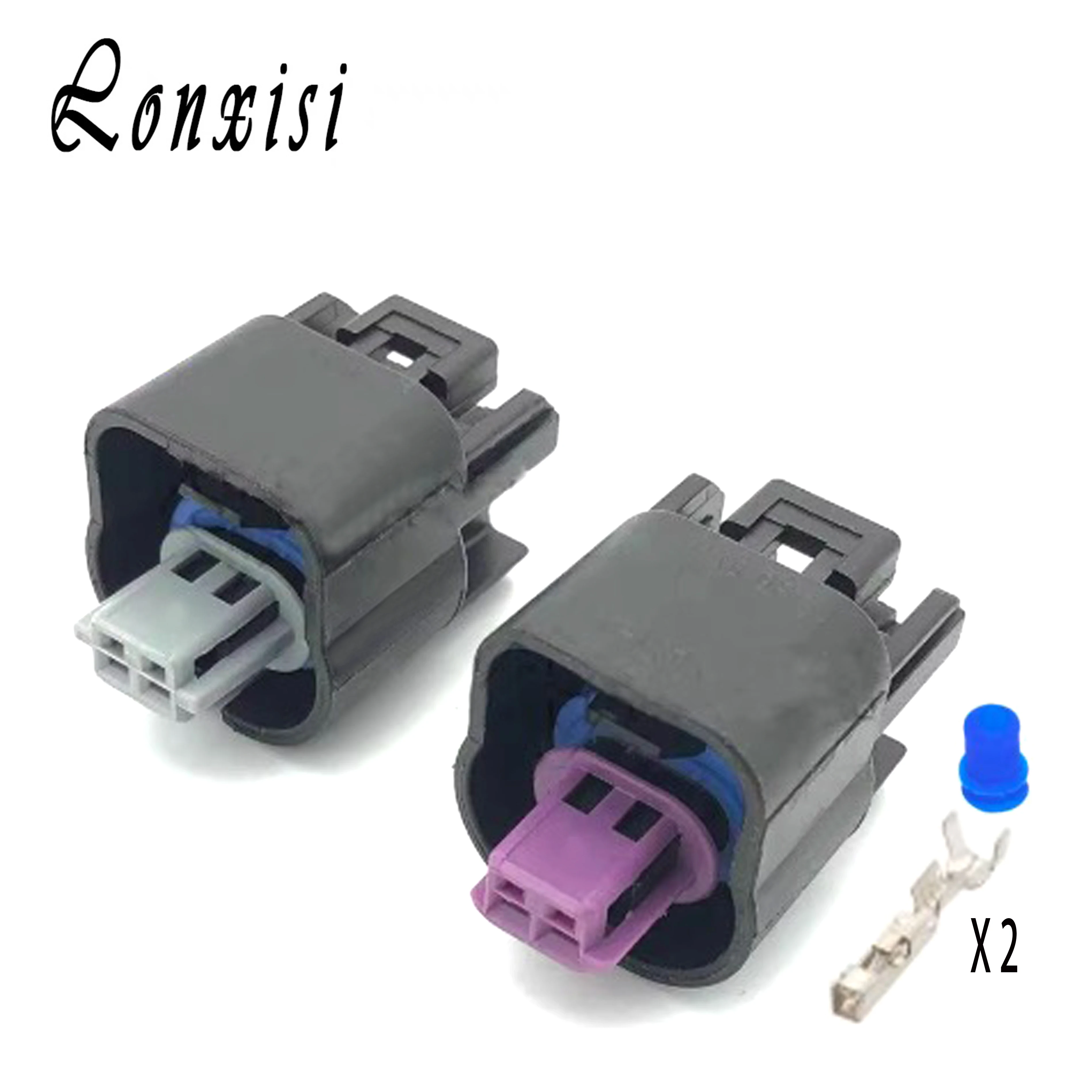 2 Pin 15336004 15335987 Car Connector For Buick Regal Camshaft Intake And Exhaust VVT Solenoid Valve