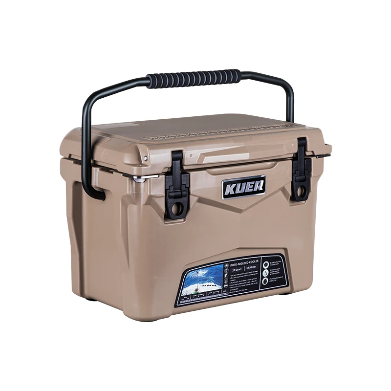 Retro‑Design Wheeled Portable Cooler Box Mobile Ice Chest With Casters For Outdoor Party Camping Trips