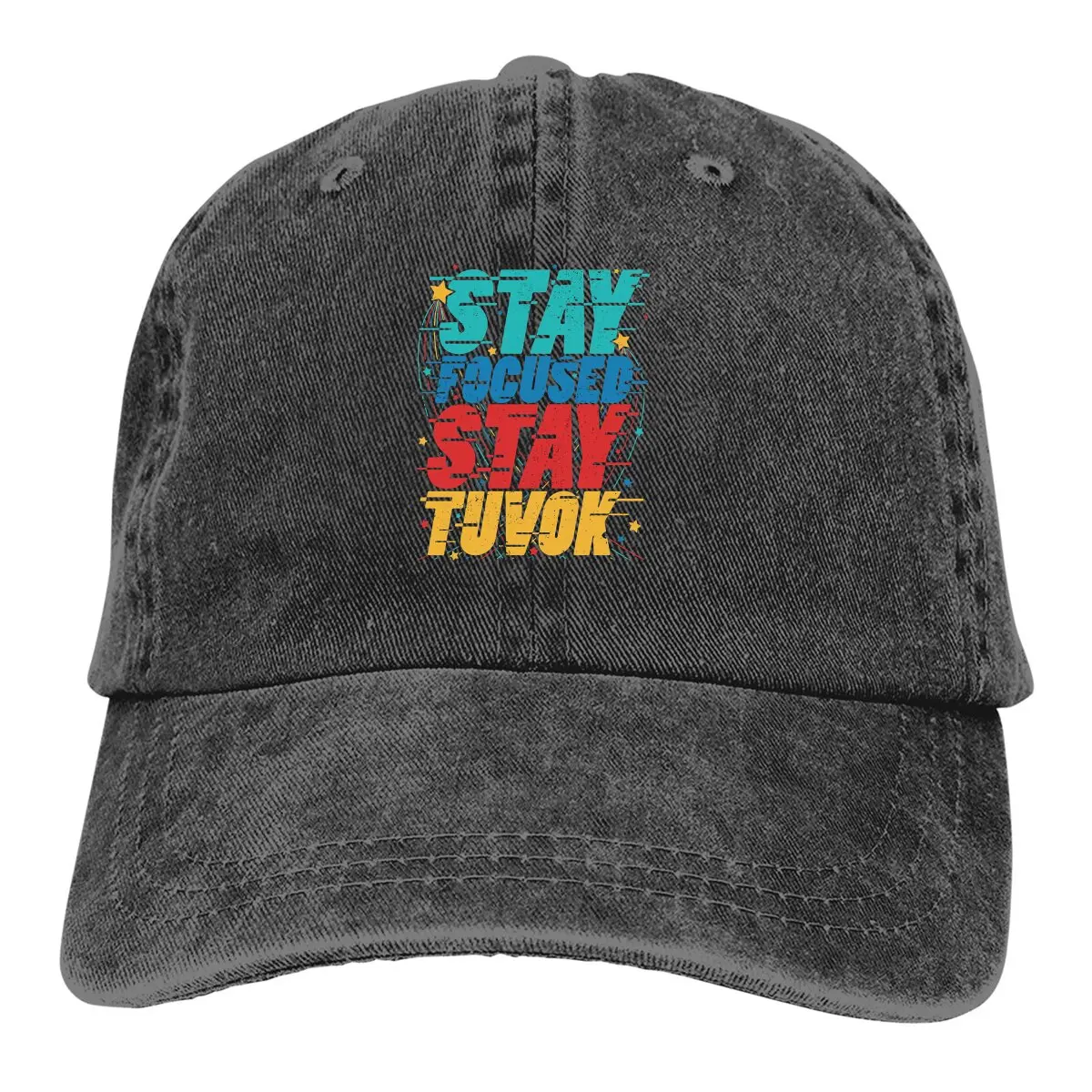 Stay Focused Tuvok Baseball Caps Peaked Cap Starr Trrekk Sun Shade Cowboy Hats for Men Trucker Dad Hat