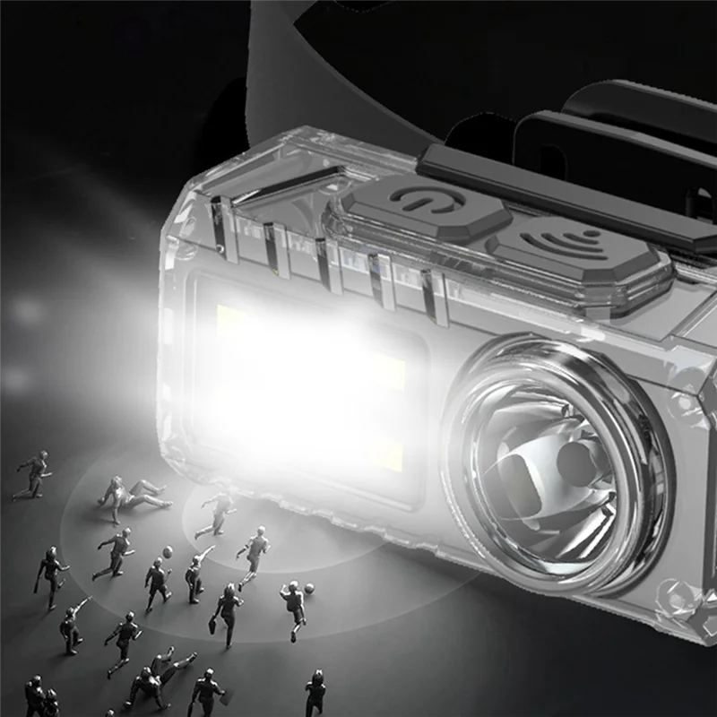 TFTP-Fishing Portable Headlights Multi-Functional Rechargeable Headlights Lighting Headlights