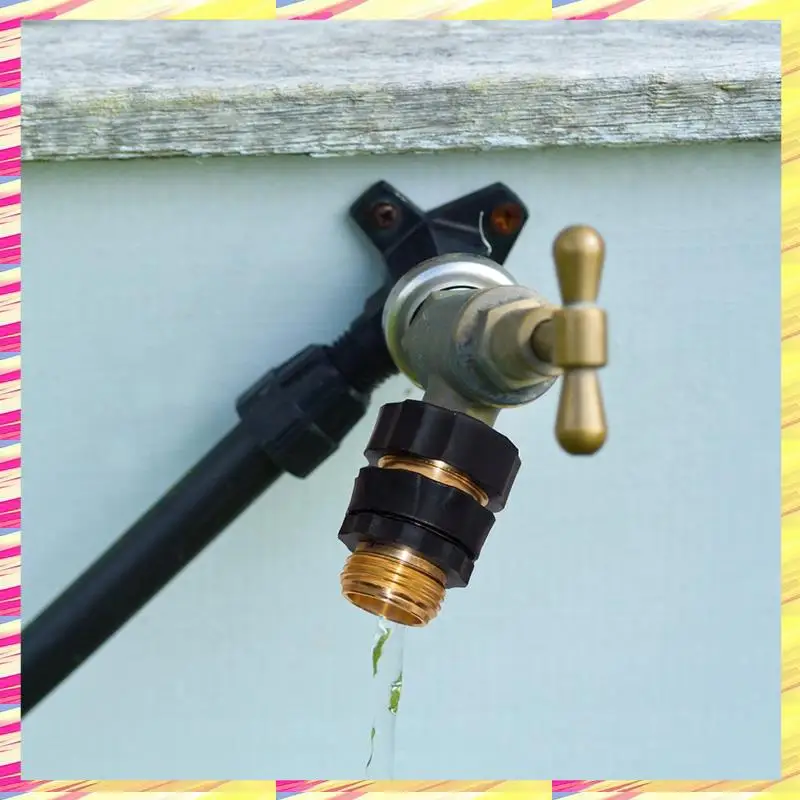 ABJJ 3/4 pouces tuyau d'arrosage connexion rapide mâle et femelle connecteur de tuyau à dégagement rapide d'eau, 6 jeux