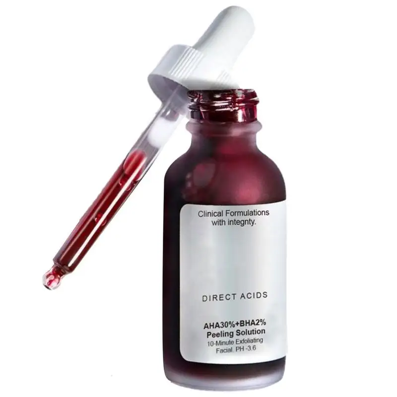 Brightening Facial Essencee Fruit Acid Salicylic Acid Essencee Anti Acne Exfoliating Serum Closed Blackhead Shrink Pores Serum