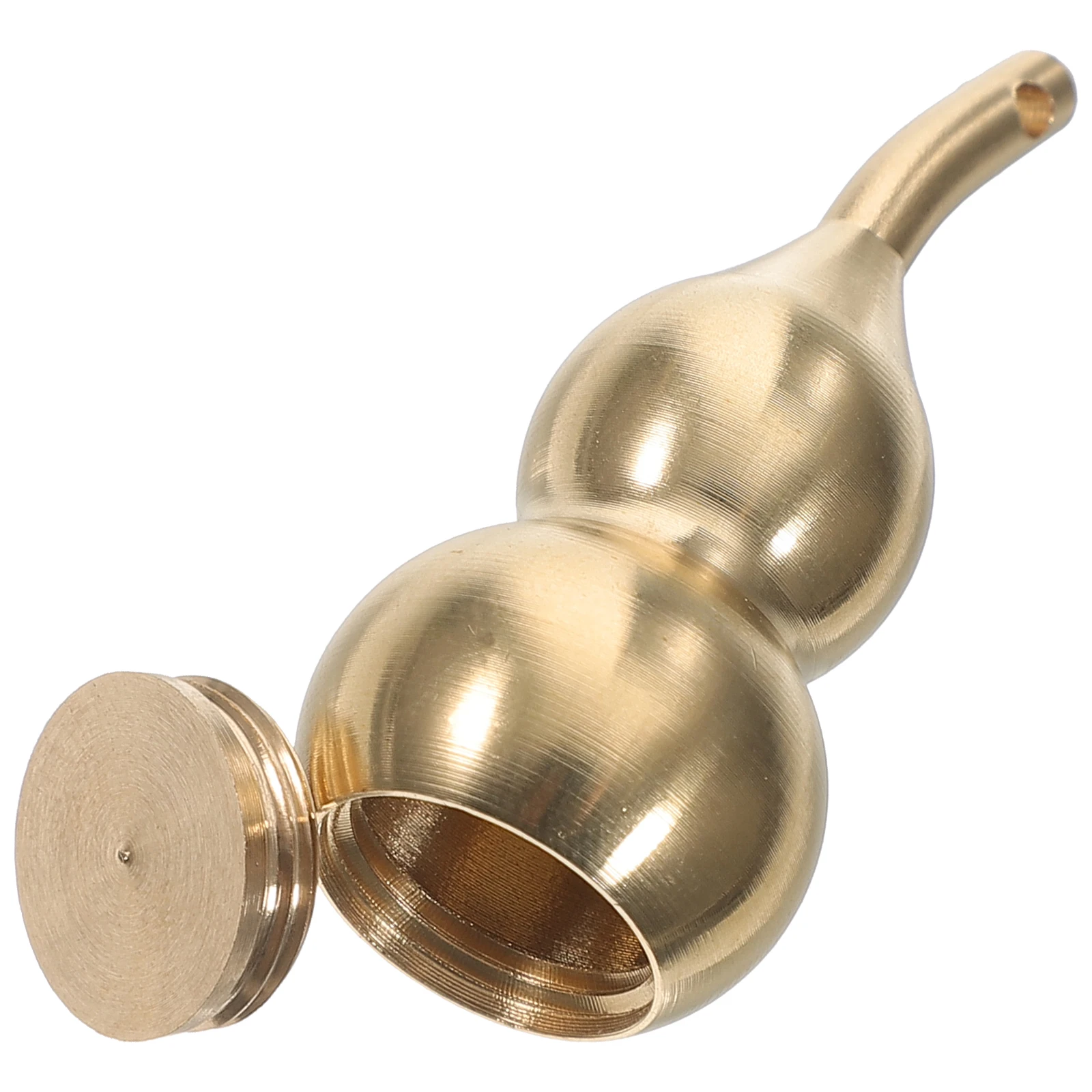 

Brass Gourd Keychain Gourds Feng Shui Car Pendant Gold Copper Hang Widget