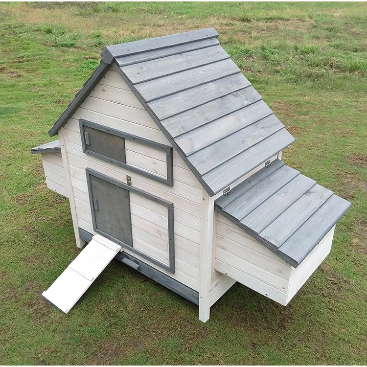 ep-D Large Outdoor Luxury Modern Chicken Coop Chinese Waterproof Wooden Design with Print Pattern Option for Your Flock&