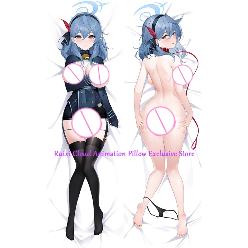 

Dakimakura Anime Pillow Cover Ako Amau Double Sided Print 2Way Cushion Bedding Gifts