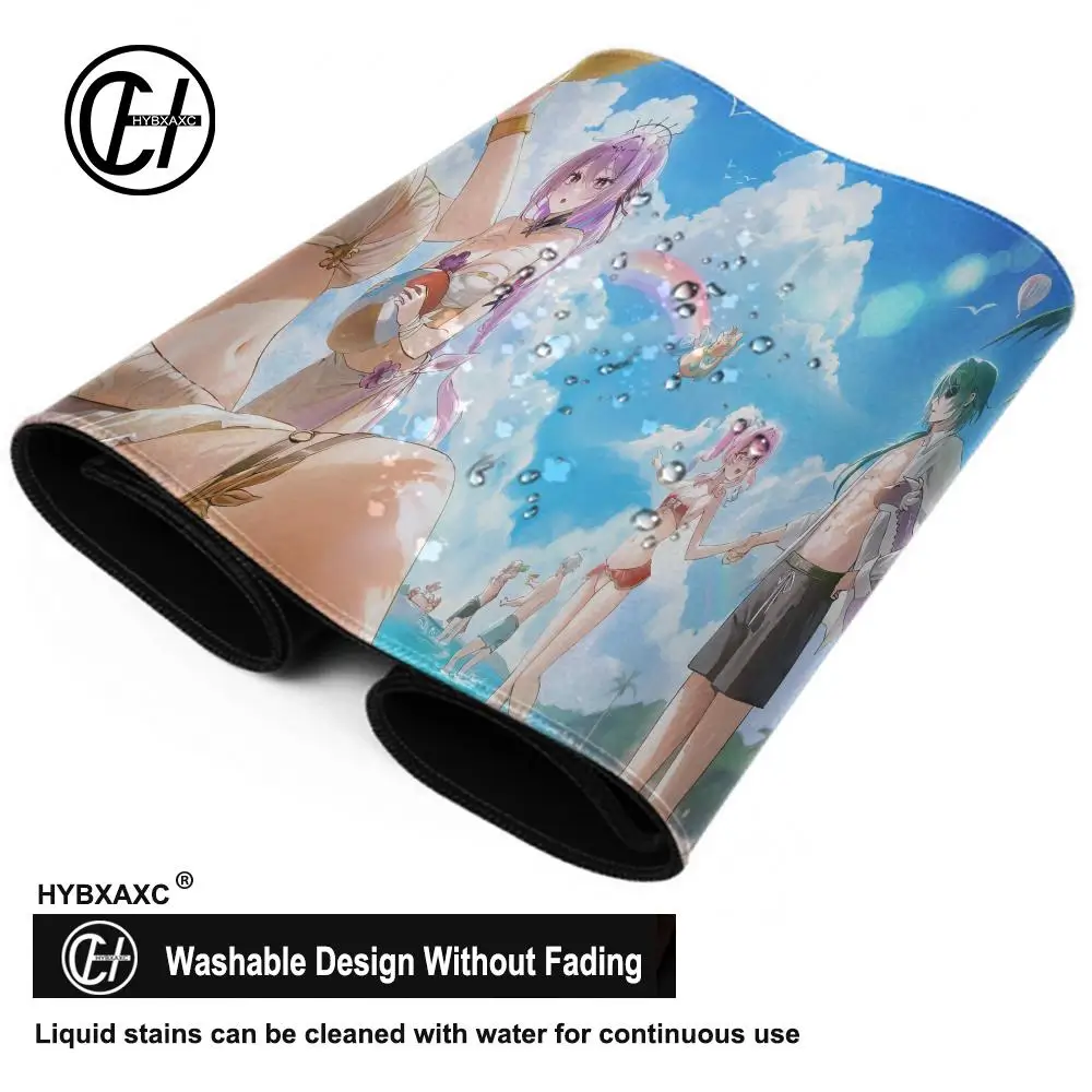 Mini Pc Rubber Mouse Pad Game Honkai Star Rail Cipher Keyboard Pad Laptop Gamer Desktop Mat Gaming Acessories Mousepad