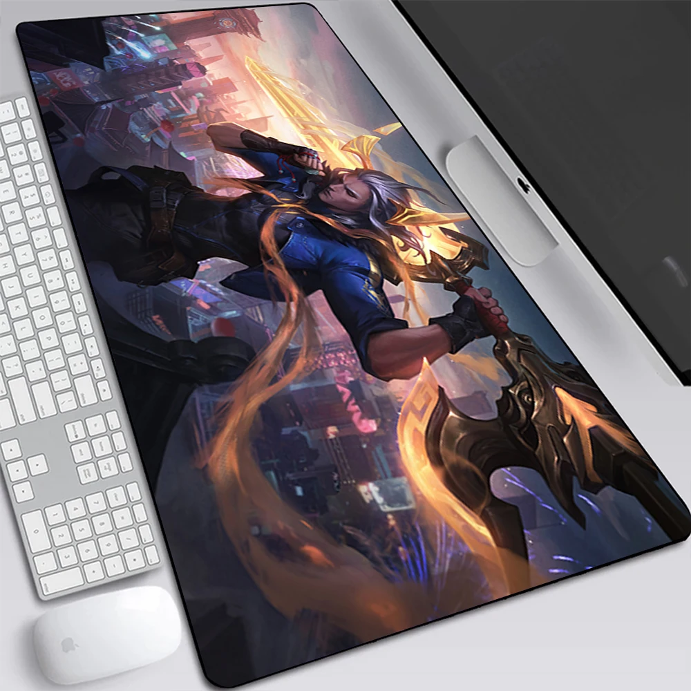 League of Legends Viego Large Gaming Mouse Pad Computer Laptop Mousepad Keyboard Pad Desk Mat PC Gamer Mouse Mat Office Mausepad