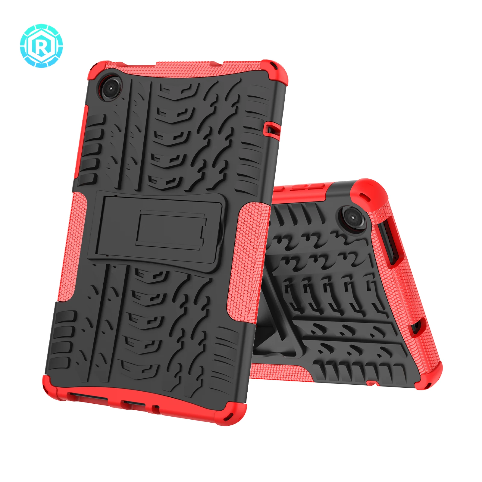 

Stand Case For Lenovo Tab M8 4rd Gen 8.0 inch TB-300FU 2024 TPU+PC Strong Hybrid Shockproof Tablet Cover for M8 Gen4 8"