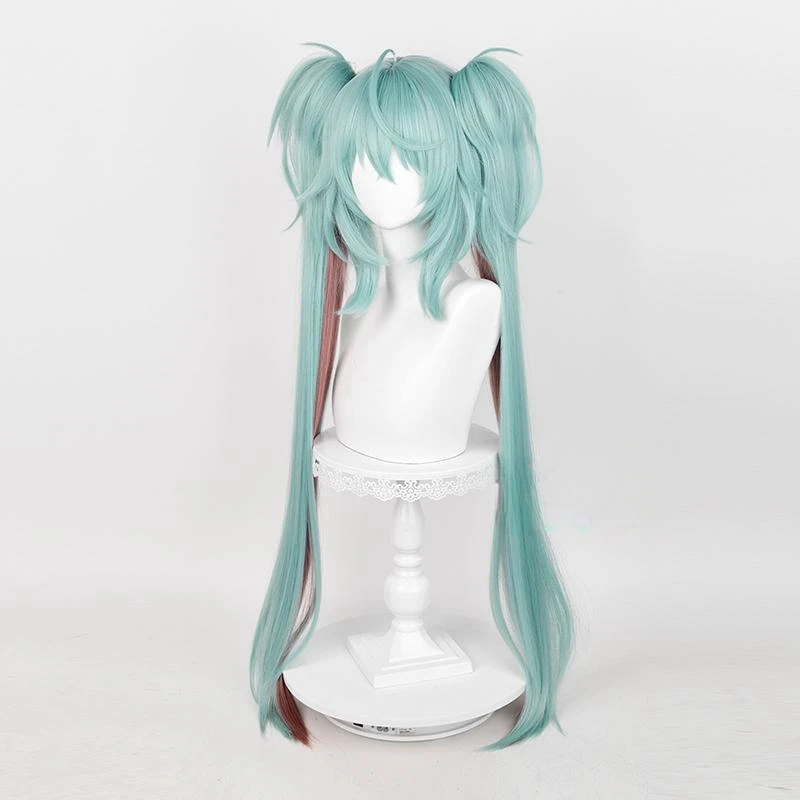 AGCOS Little Raccoon MIKU Cosplay Wig Anime Girl Miku COS Hair Wigs