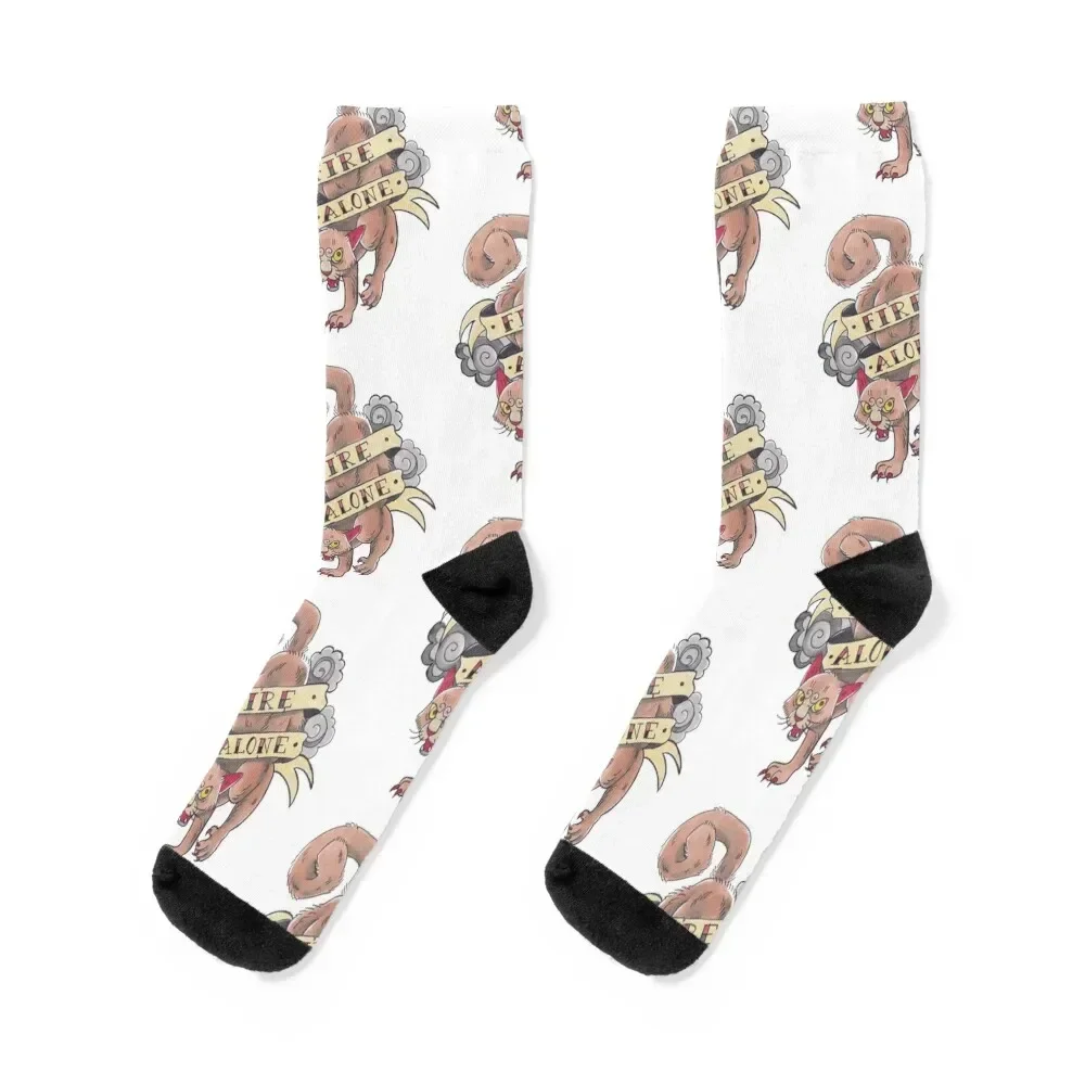 

Firestar Socks crazy man hockey Rugby Mens Socks Women's