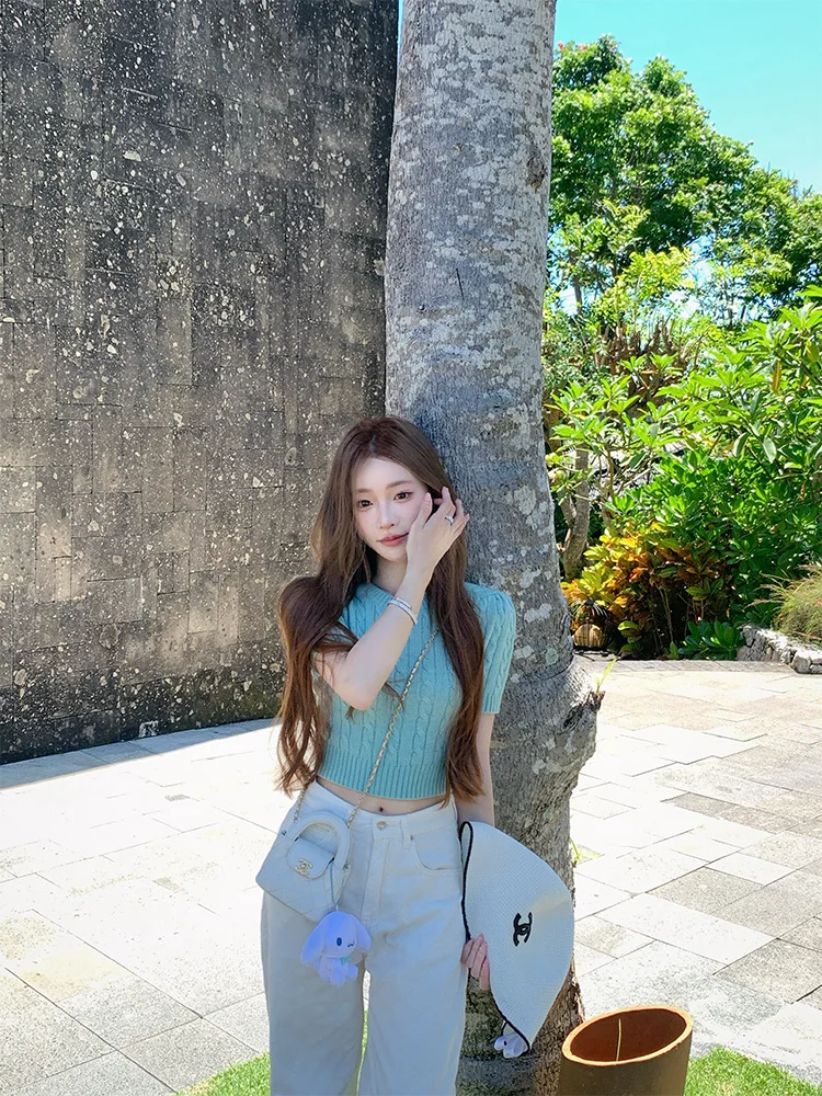 

Универсальные оригинальные джинсы Coolline, цвет бриллиантов, маленькие фракты, белая корова, свободный крой, широкие длинные брюки с высокой талией