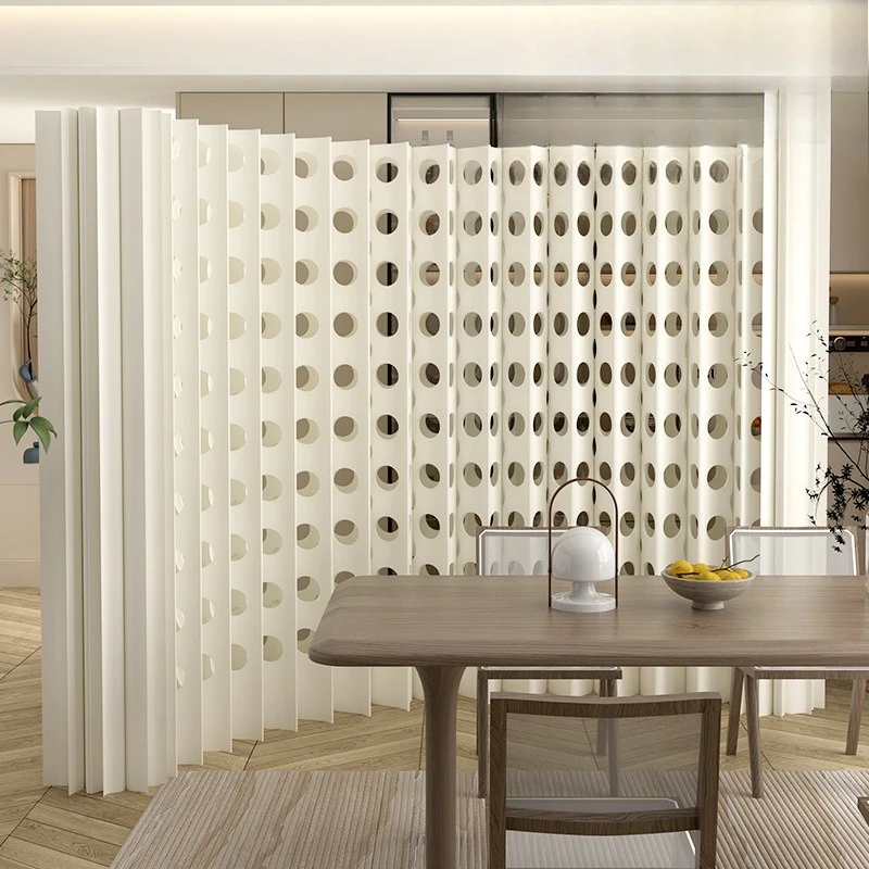 Organ paper partition wall office exhibition live stream background partition baffle partition folding