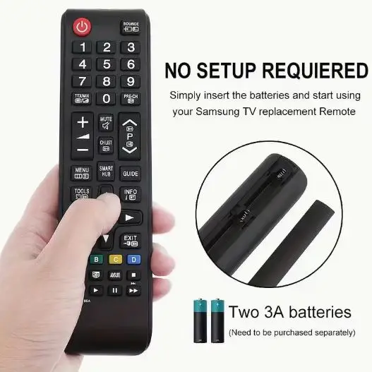 New AA59-00786A Remote fit for Samsung TV PS51F5500 PS60F5500 PS64F5500 PS64F5500AM PS64F5500AMXXY UA32F5500AM UA32F5500AMXXY UA