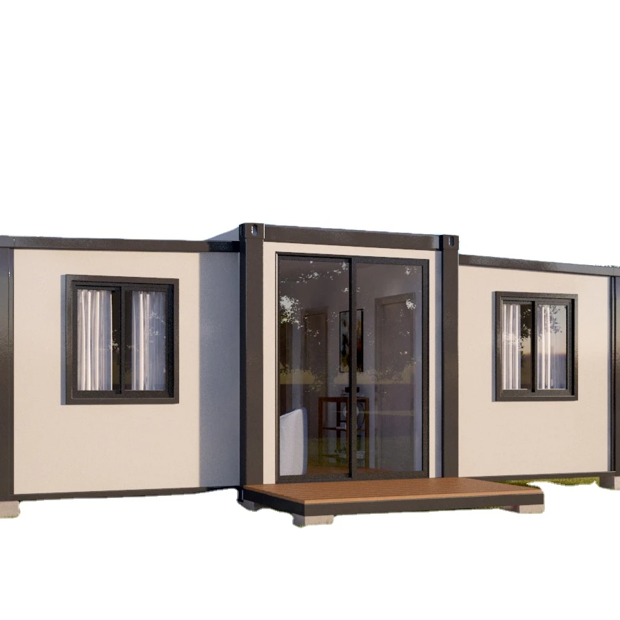 Luxury Butterfly Flat Pack Container House Manufacturer Fast Build Expandable Prefabricated Modern Home Office China