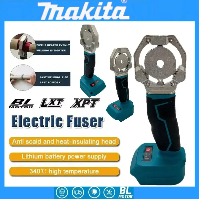 

Аккумуляторный аппарат для сварки труб Makita, паяльник для PPR/PE, для пластиковых труб, нагревательный инструмент для пайки горячим расплавом, для аккумулятора 18В