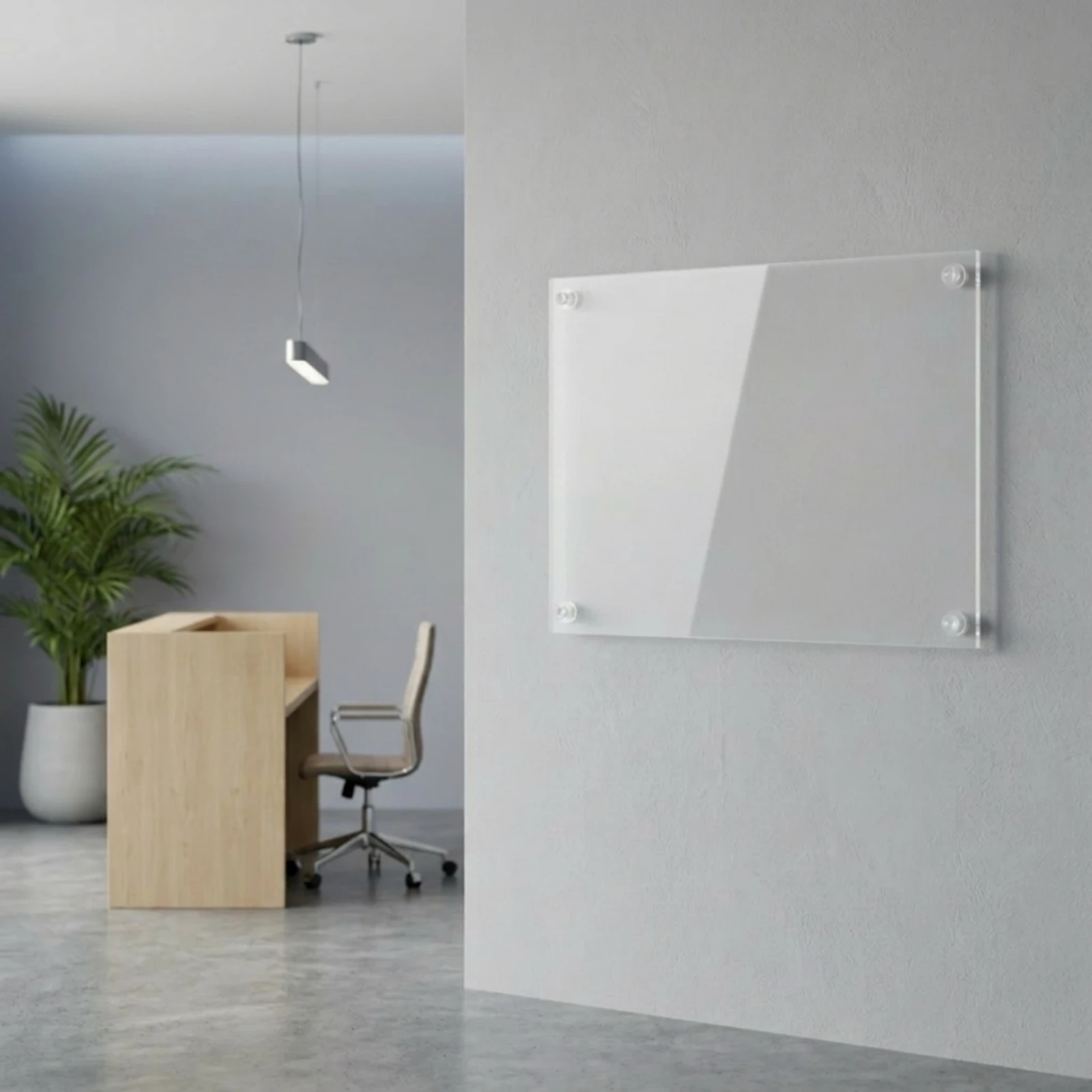 10 Pieces Advertising Fastener Discreet Signage Mount Sign Standoffs Invisible Standoff Mounts Secure for Retailers