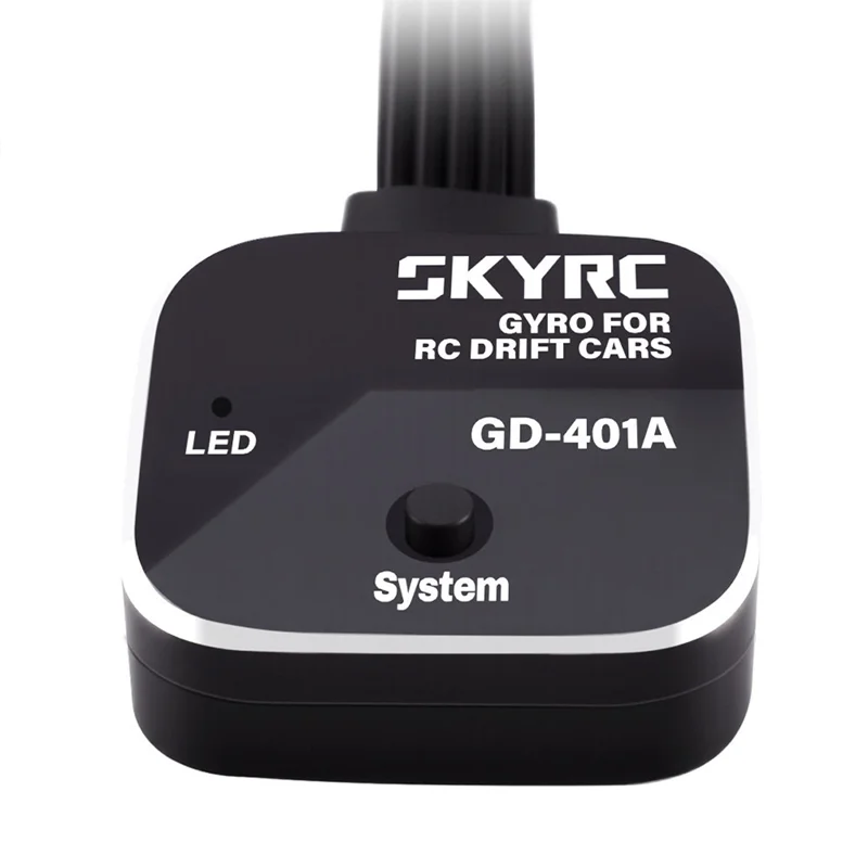 

In Stock GD-401A SKYRC Drift Car Gyro RC Car Tools Parts Accs 9 Step Sensitivity Curves LED Indication For RC Car DIY Boy Gifts