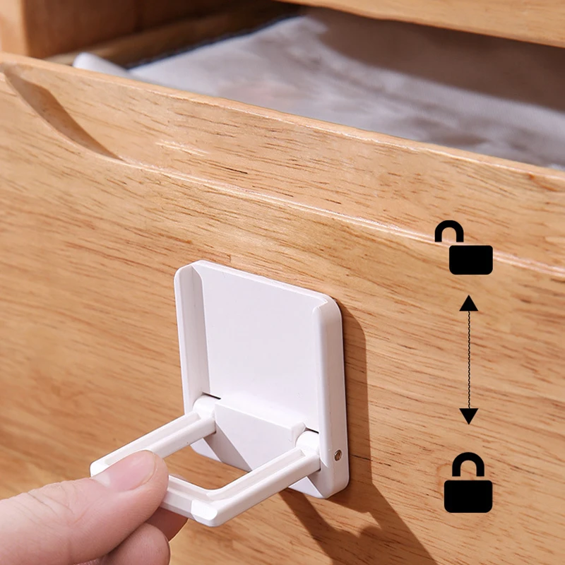 1 Pc No-punch Drawer Cabinet Labor-saving Pulls Single-hole Drawer Pulls Furniture Cabinet Drawer Pulls