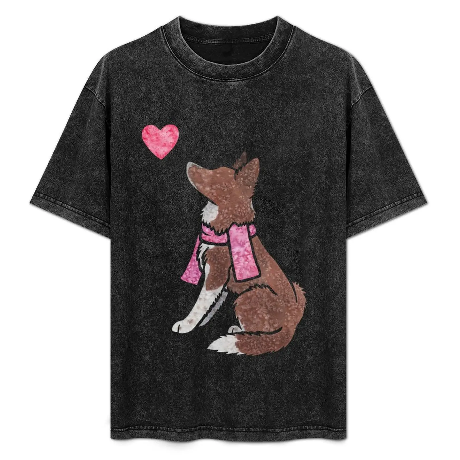 

Watercolour Border Collie (red) T-Shirt High Quality Durable T-Shirt