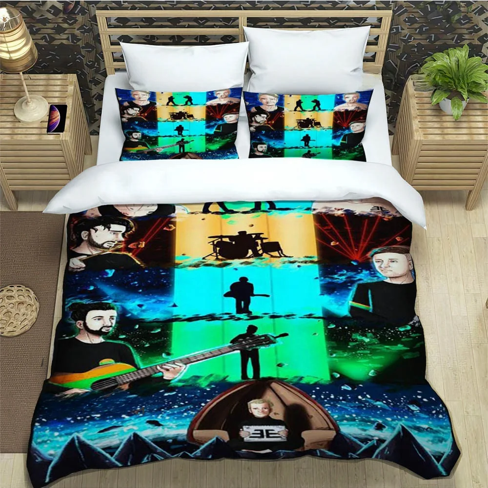 Rock Band Imagine Dragons Bedding Sets Exquisite Bed Supplies Set Duvet Cover Bed Comforter Set Bedding Set Luxury Birthday Gift