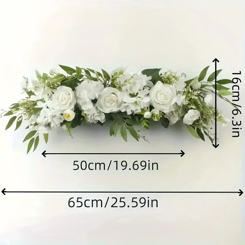 Artificial Flower Decoration for Wedding Chairs Table Flower Bar Mirror Front Door Spring Summer Wedding Decoration Party