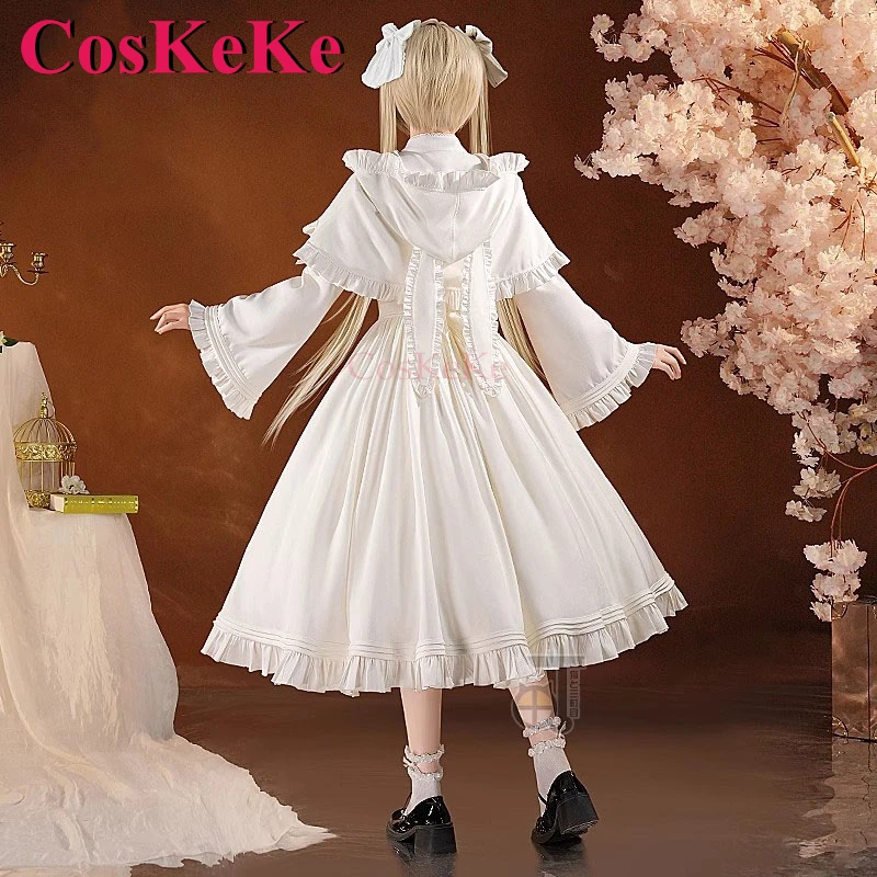 

CosKoKo Kasugano Sora Cosplay Costumes Anime Yosuga No Sora Fashion Rabbit Ear Lolita Dress Halloween Party Role Play Clothing