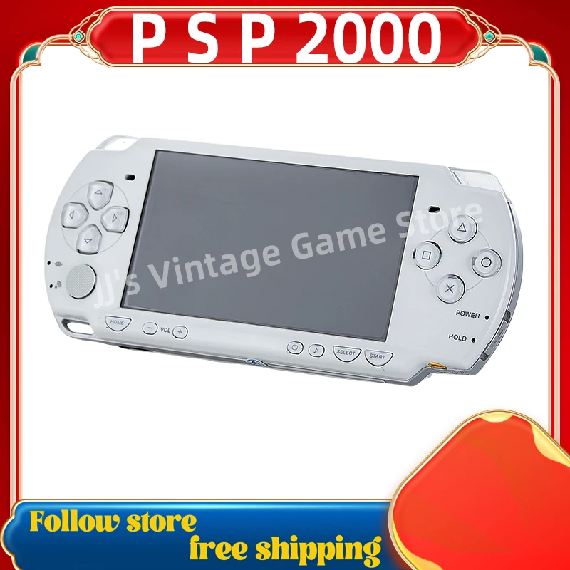 

Original PSP2000 game console 32GB 64GB 128GB memory card includes free games, pre installed games, and ready to play/Rich color