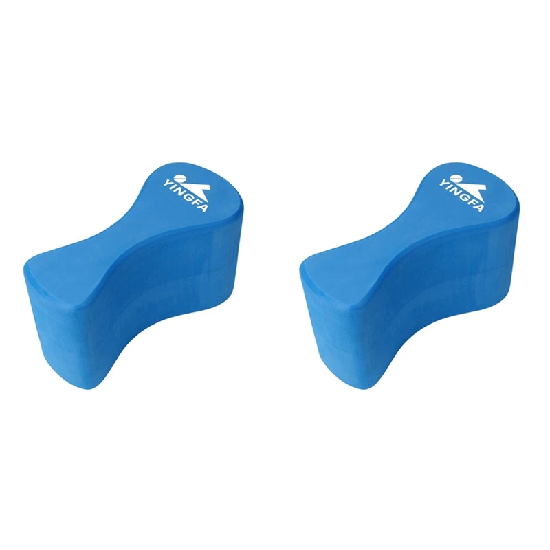 2X Pull Buoy Swim Training Leg Float For Adults & Youth Swimming Pool Strokes & Upper Body Strength EVA & BPA Free,Blue