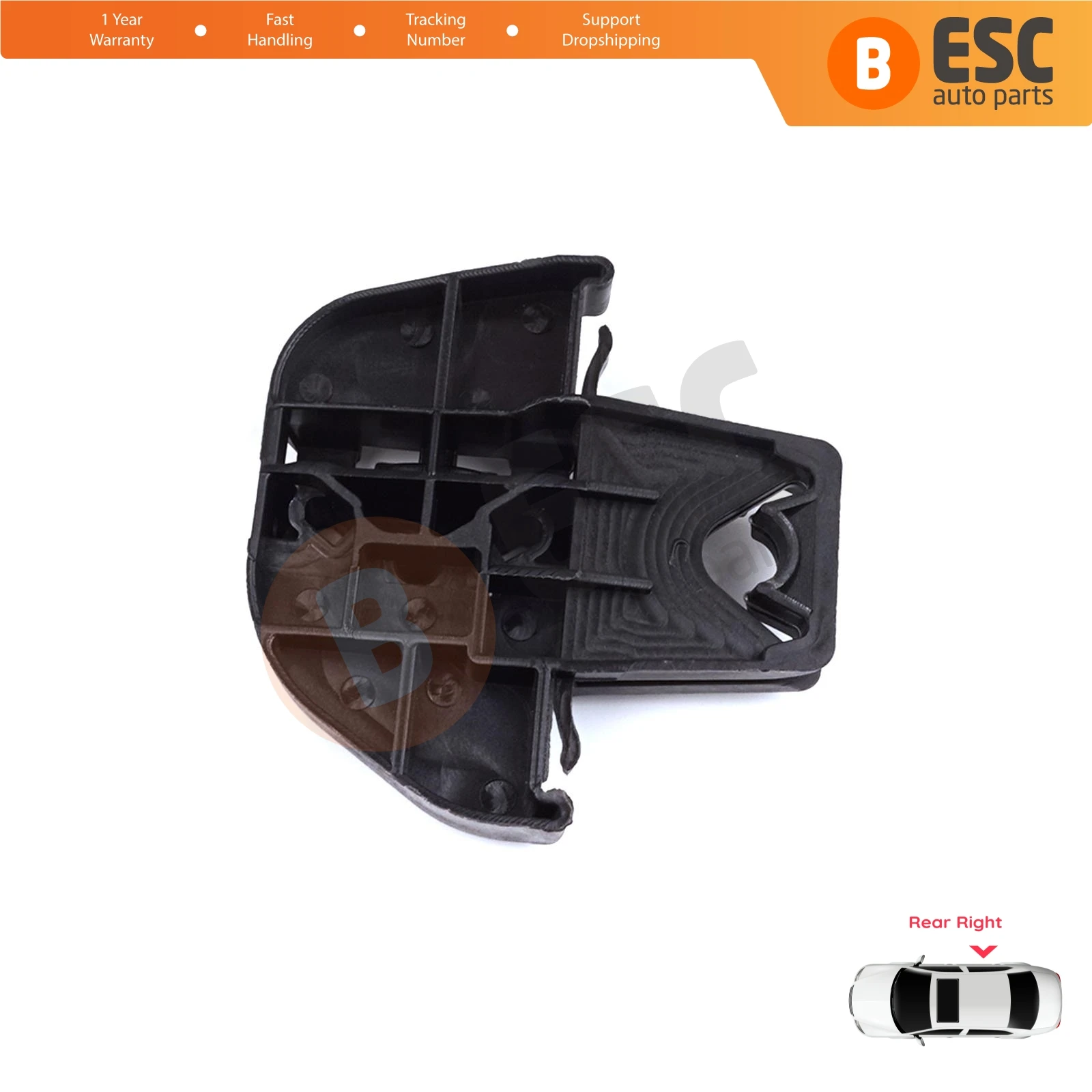 EWR5534 Power Window Regulator Repair Clips Bracket Rear Right Door for VW Touran MK1 1T1 1T2 1T3 2003-2015 1T0839462